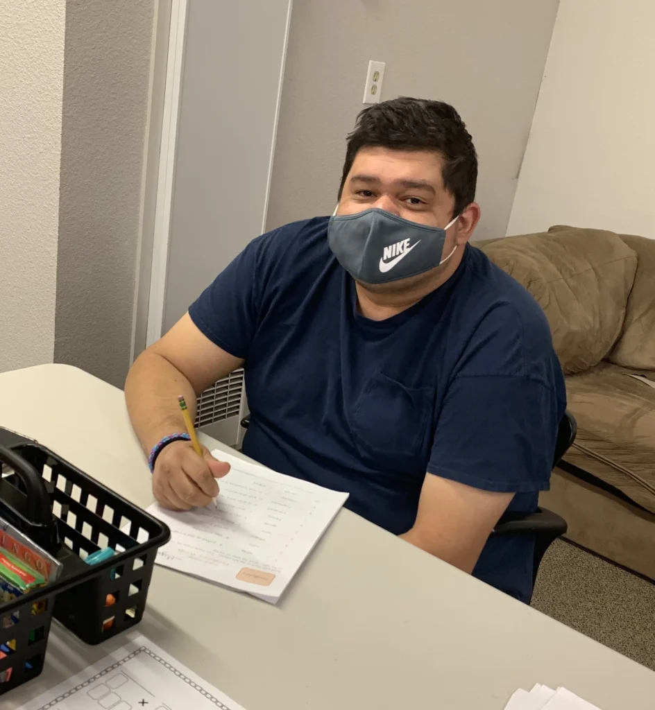 Student Miguel just passed his driver's license test.