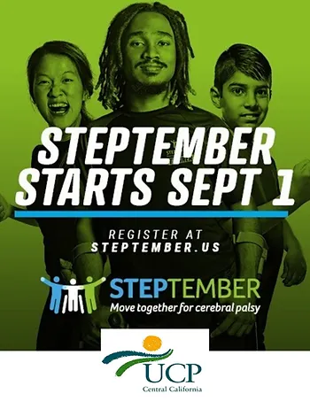 Steptember starts September 1. Register at September.us